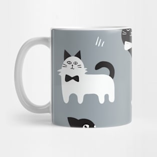 black cats , Cute cat  , cute kittens Mug